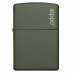 ISQUEIRO ZIPPO GREEN MATTE LOGO